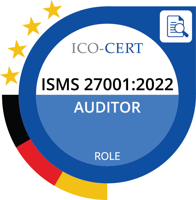 ICO-CERT Zertifizierung: ISMS ISO 27001:2022 Auditor